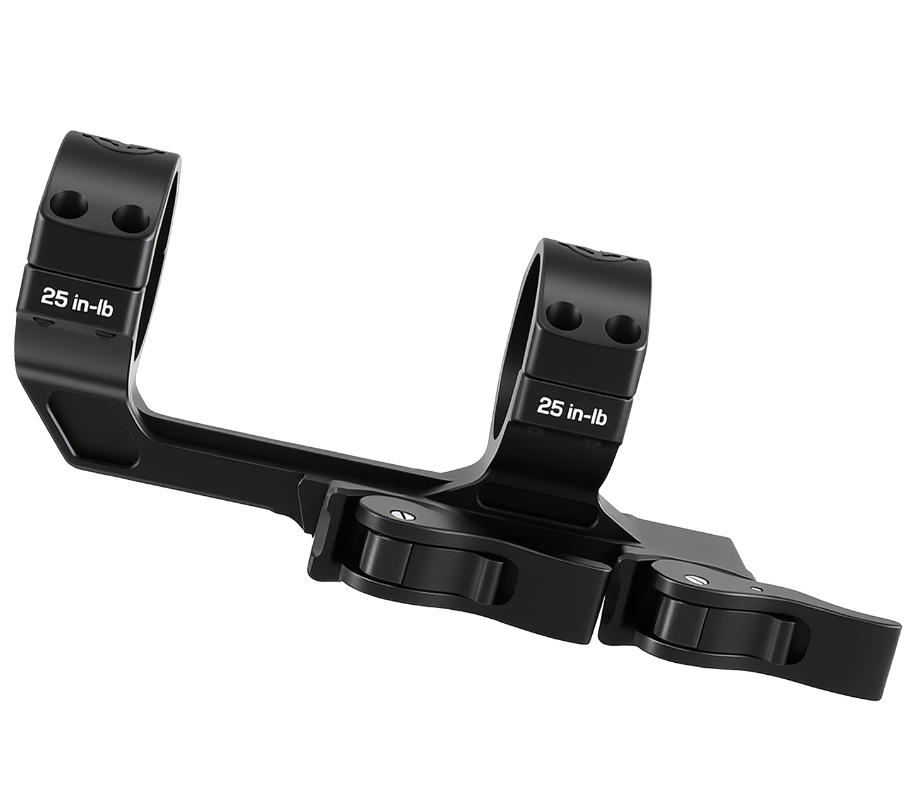Precision Rifle Scope Mounts - 7075 Aluminum Quick Release Picatinny Cantilever Scope Mounts 1.54 inch Center High (1inch/30mm/34mm)
