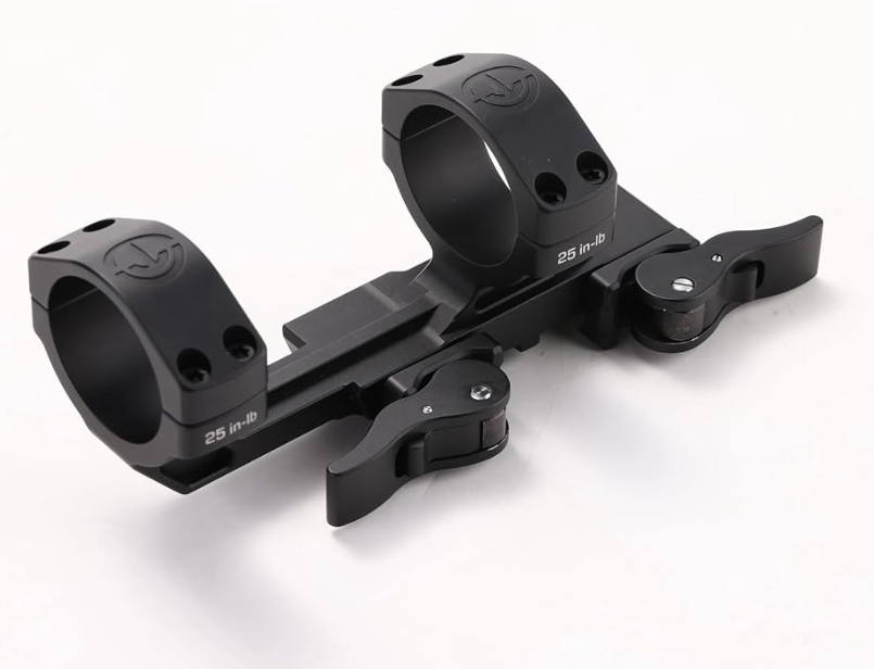 Precision Rifle Scope Mounts - 7075 Aluminum Quick Release Picatinny Cantilever Scope Mounts 1.54 inch Center High (1inch/30mm/34mm)