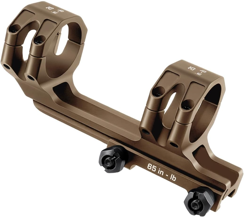 Precision Rifle Scope Mounts - 6061-T6 Aluminum Picatinny Cantilever Scope Mounts 1.43 inch Center High(1inch/30mm/34mm)
