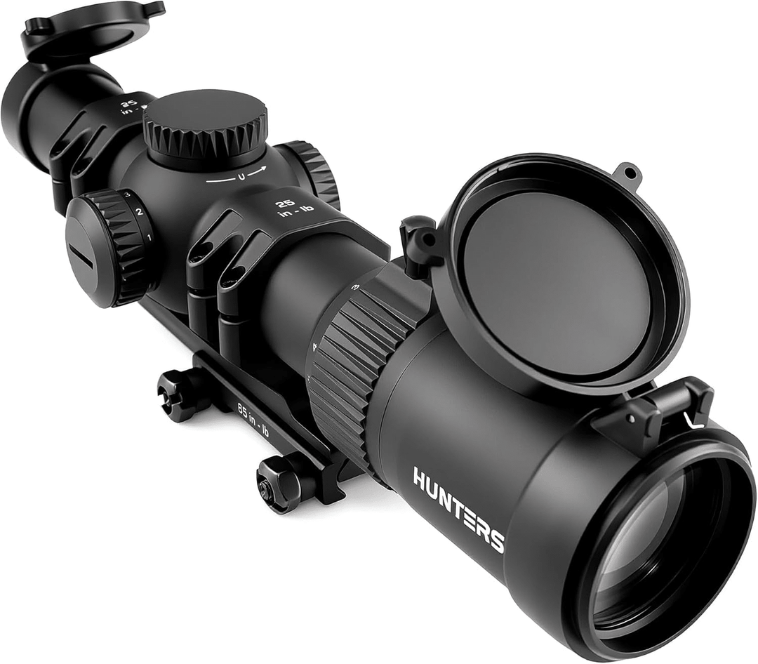 LPVO FFP 1-6X26 MM 28 24 First Focal Plane Riflescopes with Illuminated Reticle Waterproof Fog-Proof Rugged Tactical Hunting Scope for Hunting & Tactical Shooting - Techhunters