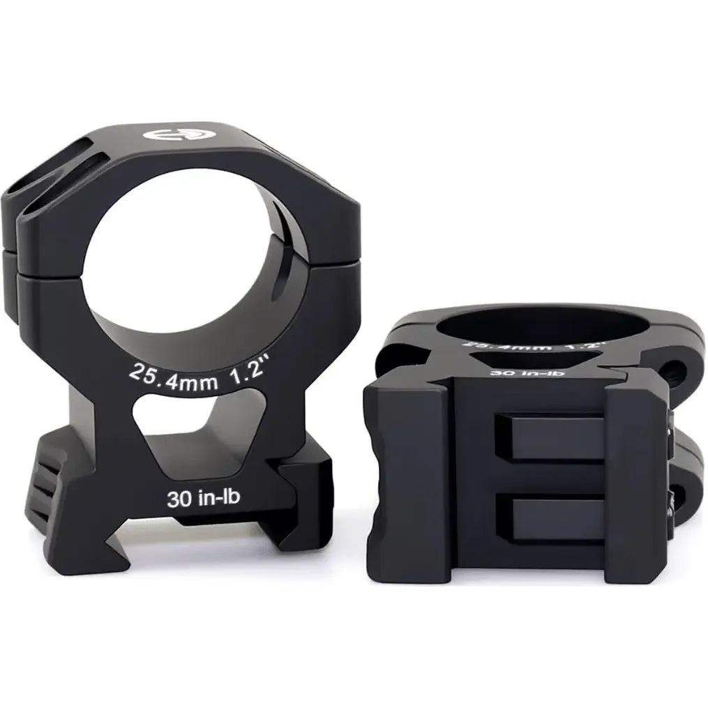 Precision Rifle Scope Rings - 6061-T6 Aluminum Picatinny Scope Mounts for Hunting & Tactical Shooting - Techhunters