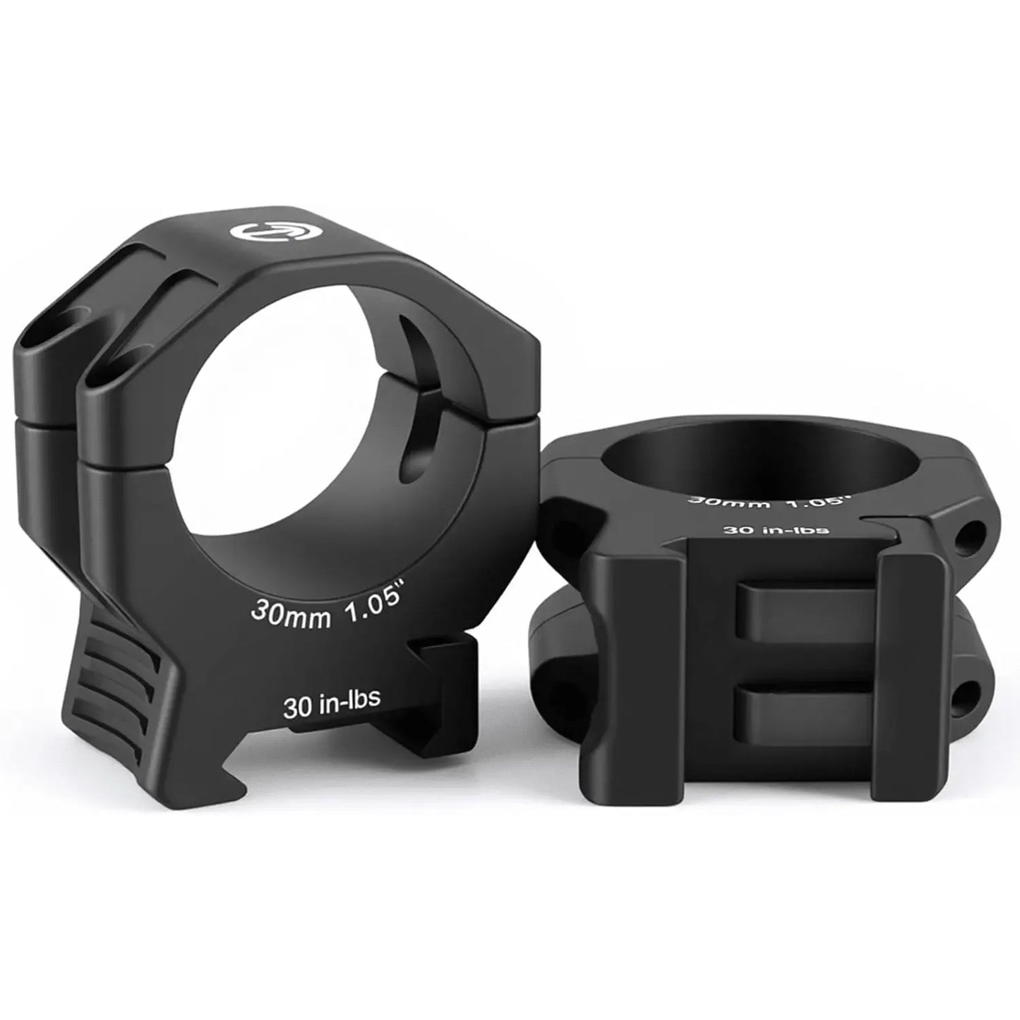 Precision Rifle Scope Rings - 6061-T6 Aluminum Picatinny Scope Mounts for Hunting & Tactical Shooting - Techhunters