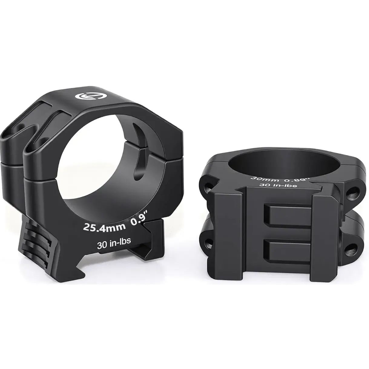 Precision Rifle Scope Rings - 6061-T6 Aluminum Picatinny Scope Mounts for Hunting & Tactical Shooting - Techhunters